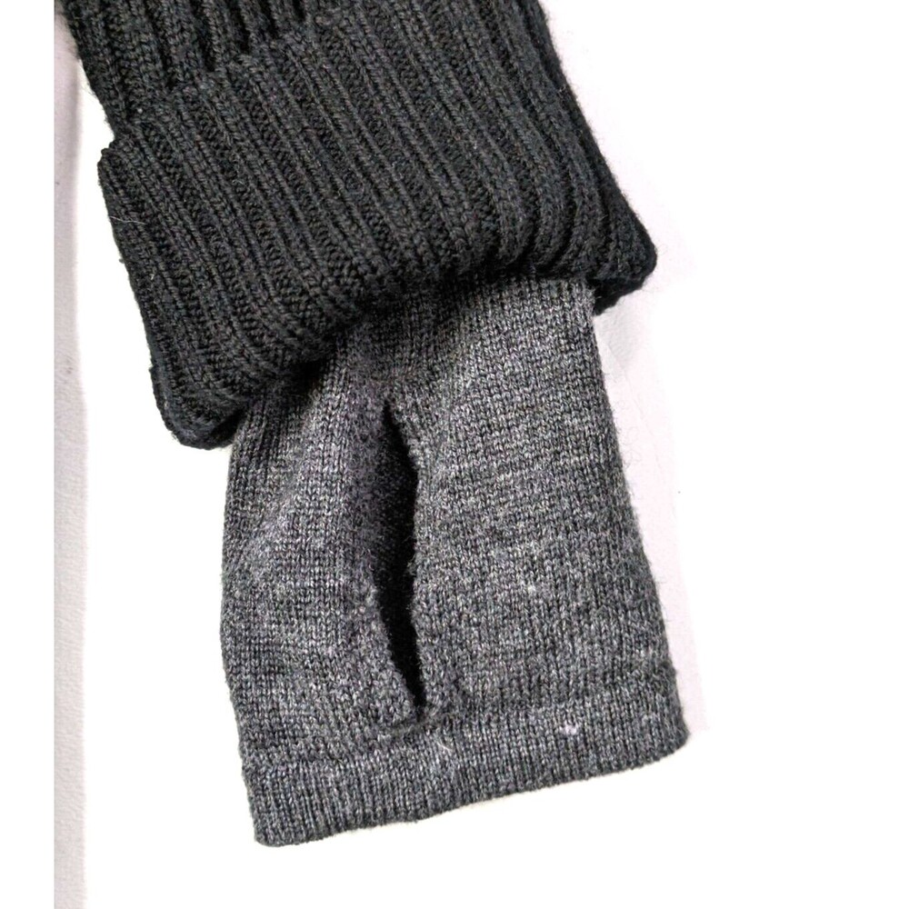Athleta Nopa Sweater Womens XS Gray Merino Wool Hooded Pullover - Picture 6 of 9
